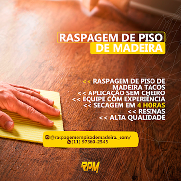 ImagemDa empresa RPM Raspagem de Taco e Assoalho     